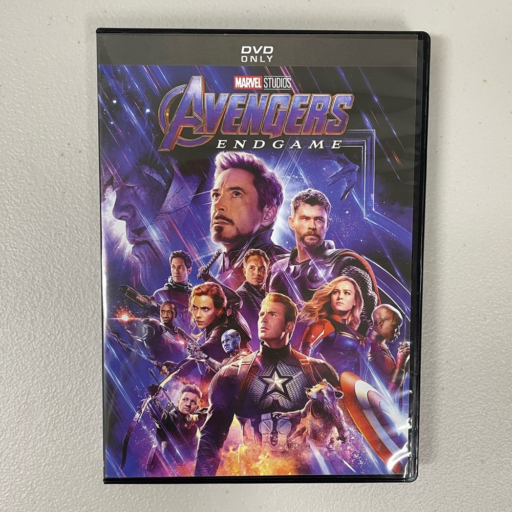 Marvel Avengers Endgame DVD